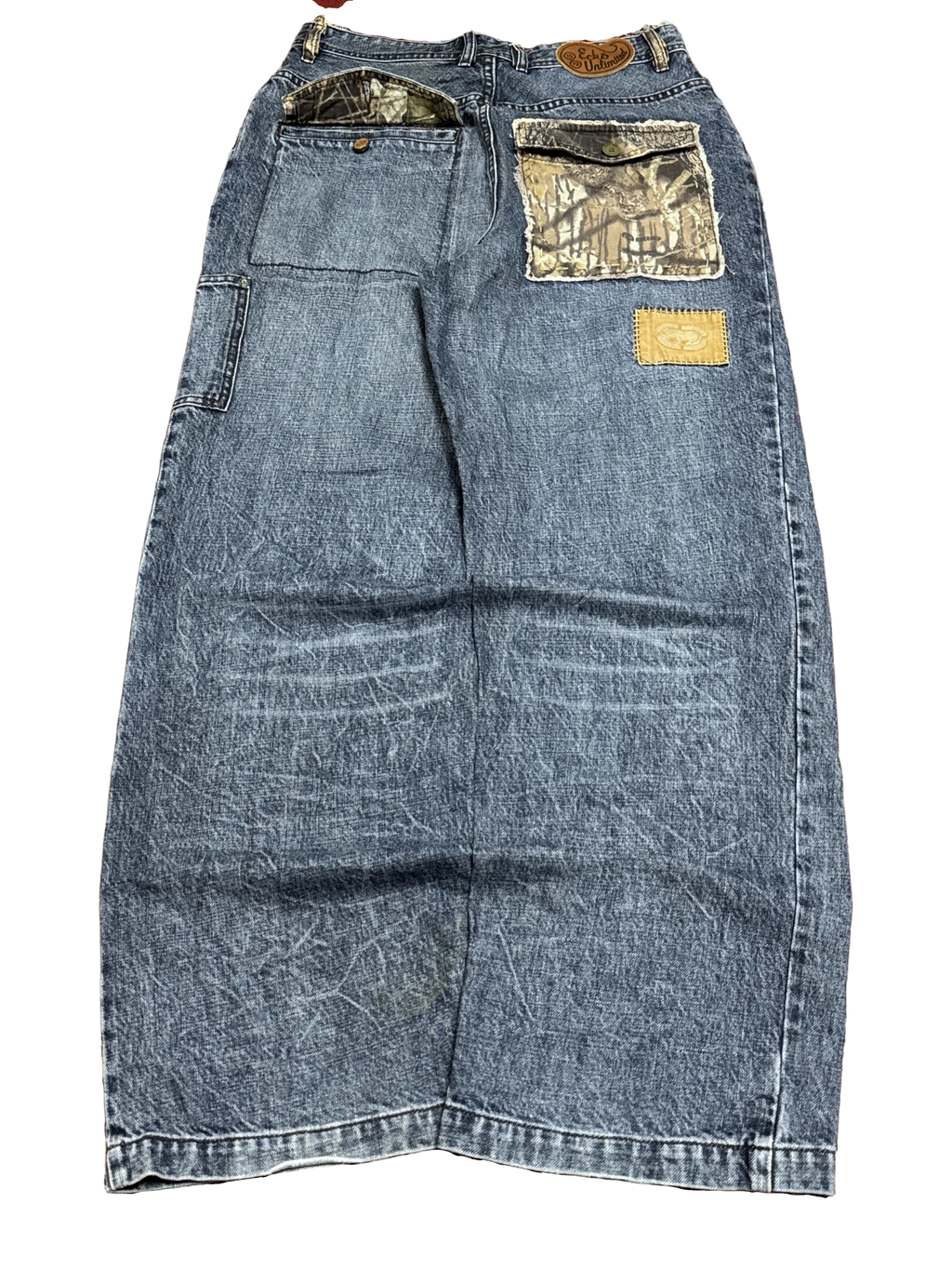 [V1103] Vintage y2k Ecko blaue baggy jeans