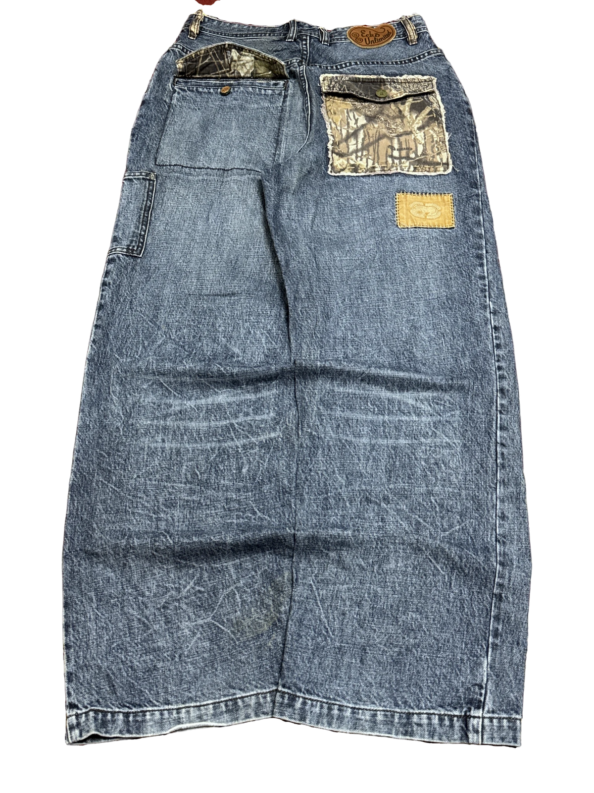 [V1103] Vintage y2k Ecko blaue baggy jeans