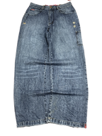 [V1103] Vintage y2k Ecko blaue baggy jeans