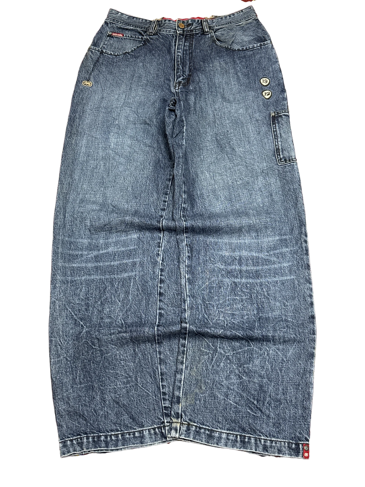 [V1103] Vintage y2k Ecko blaue baggy jeans