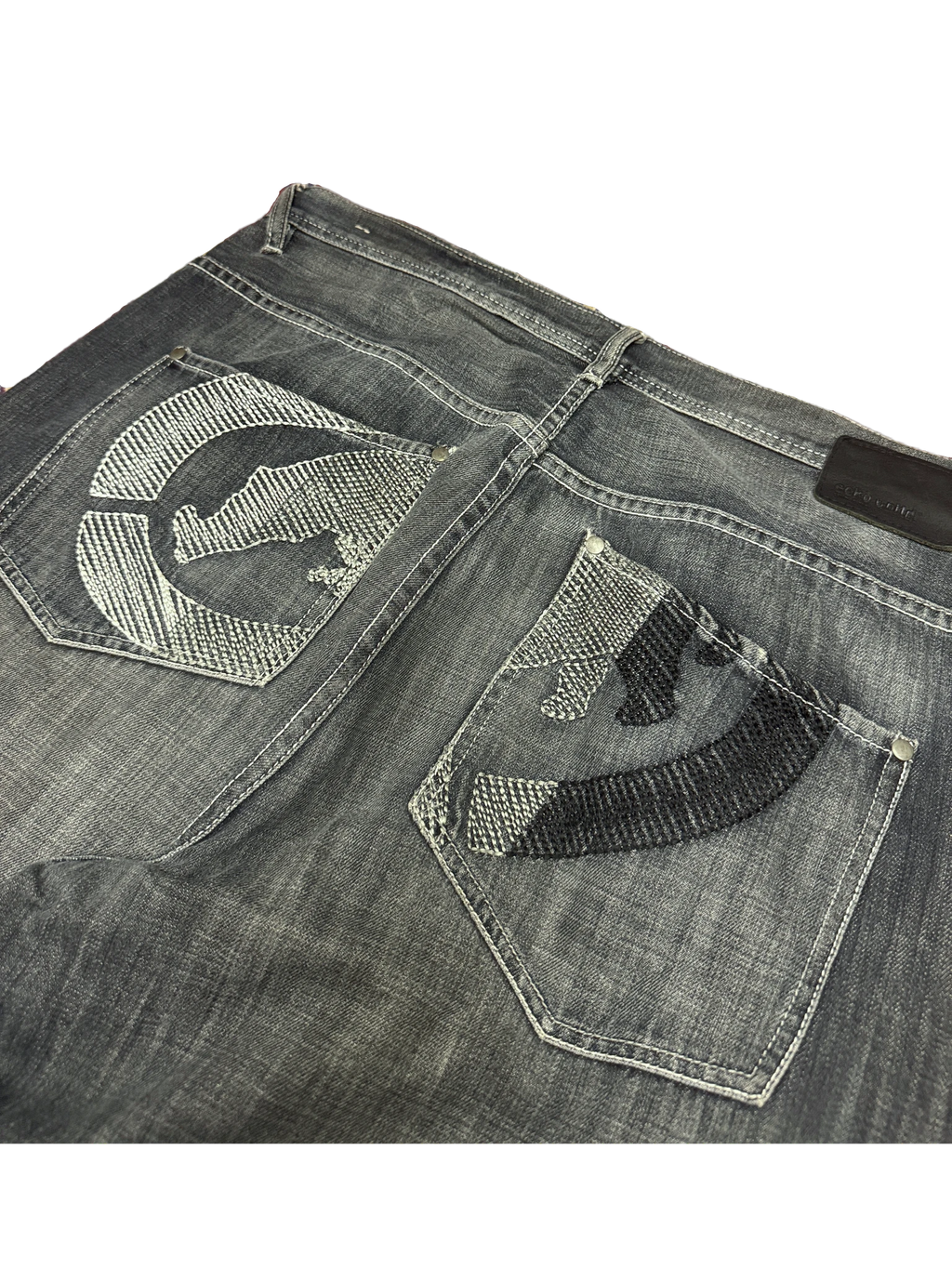 [V1104] Vintage y2k Ecko graue baggy jeans