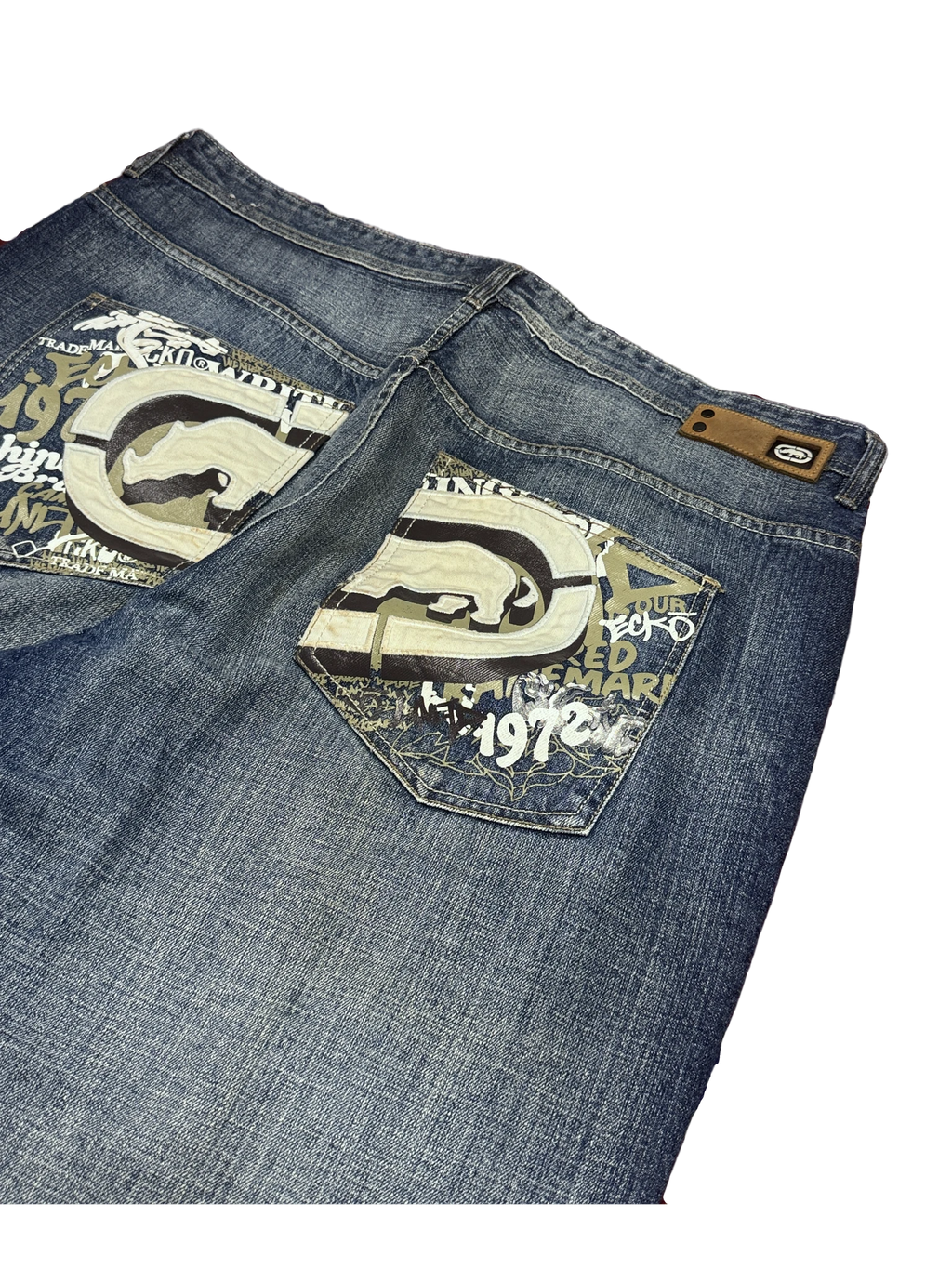 [V1105] Vintage y2k Ecko blaue baggy jeans