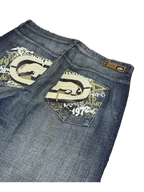 [V1105] Vintage y2k Ecko blaue baggy jeans