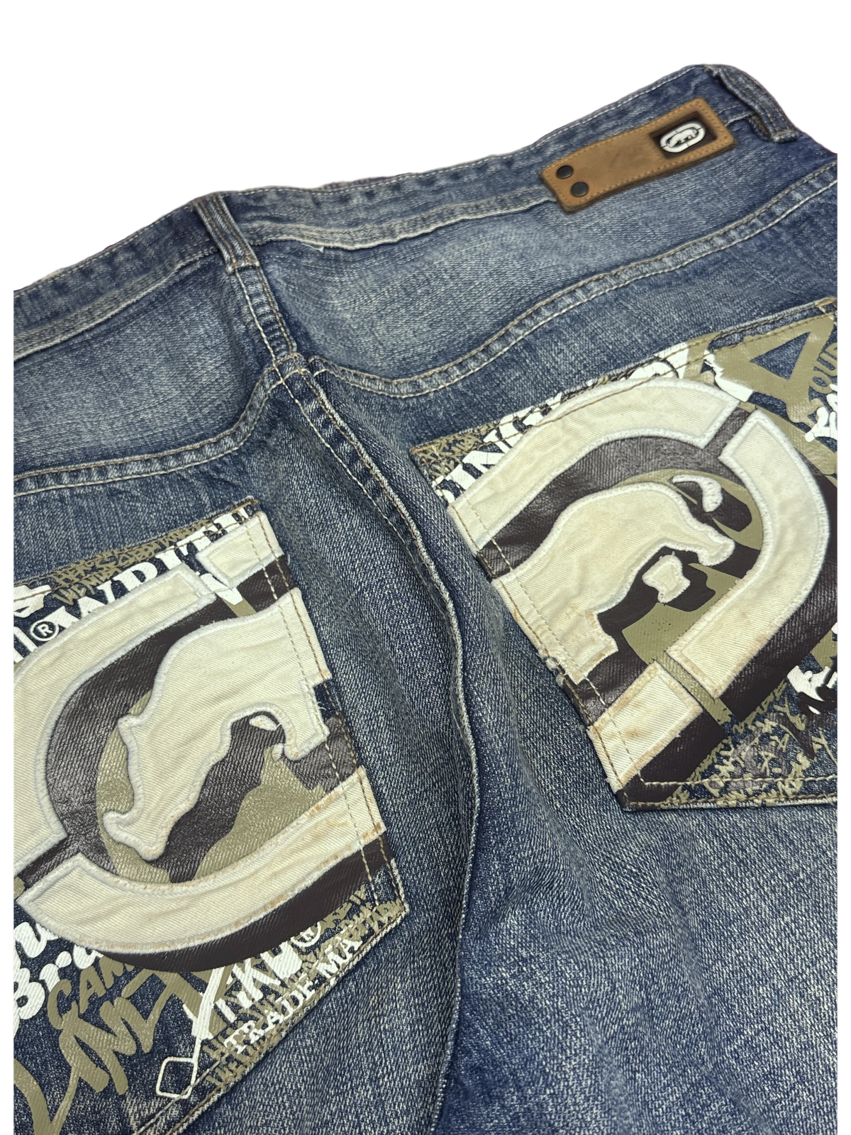 [V1105] Vintage y2k Ecko blaue baggy jeans