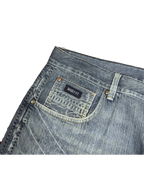 [V1106] Vintage y2k Ecko blaue baggy jeans