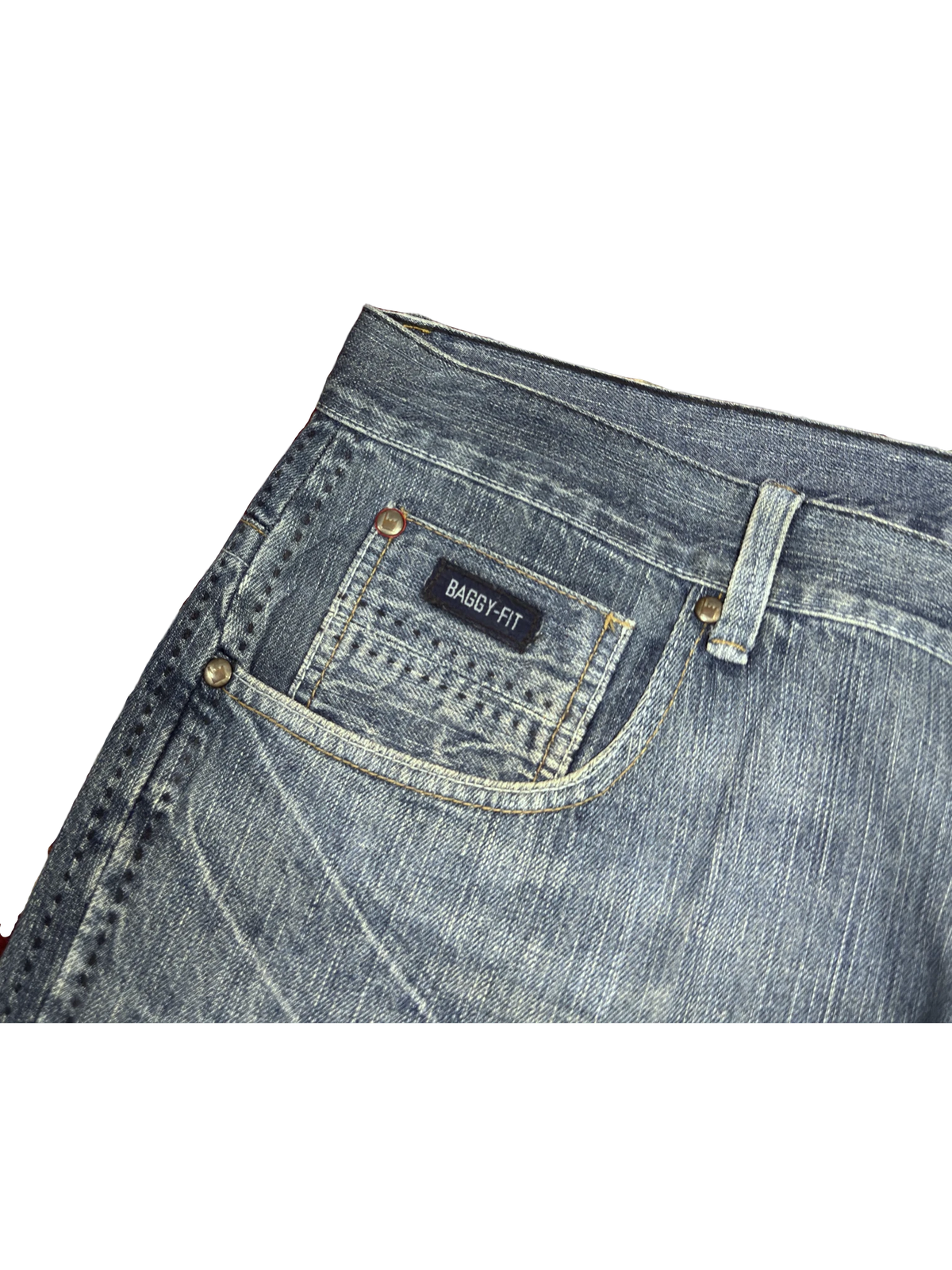 [V1106] Vintage y2k Ecko blaue baggy jeans