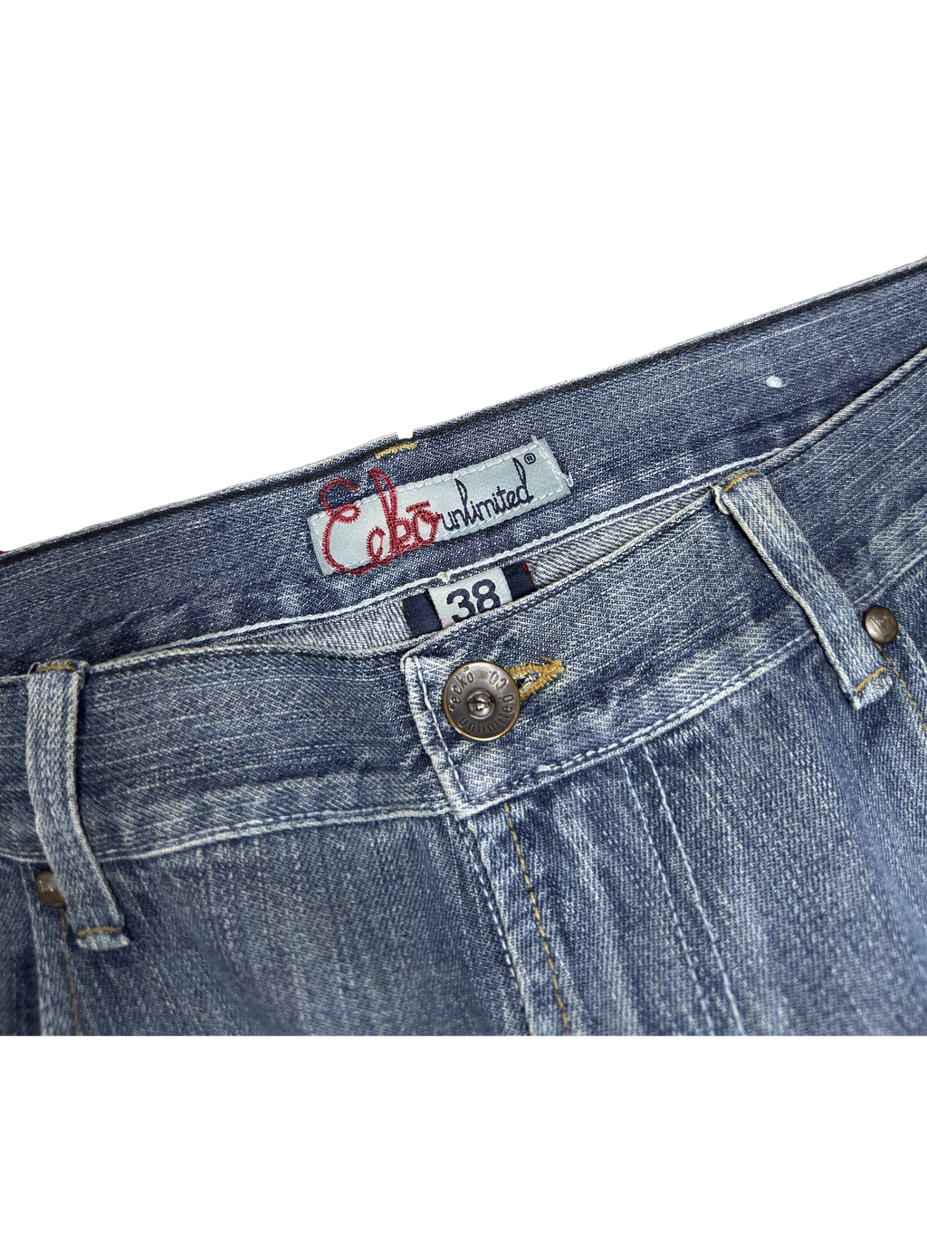[V1106] Vintage y2k Ecko blaue baggy jeans