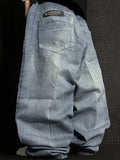 [V1106] Vintage y2k Ecko blaue baggy jeans