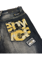 [V1108] Vintage y2k Enyce blaue baggy jeans
