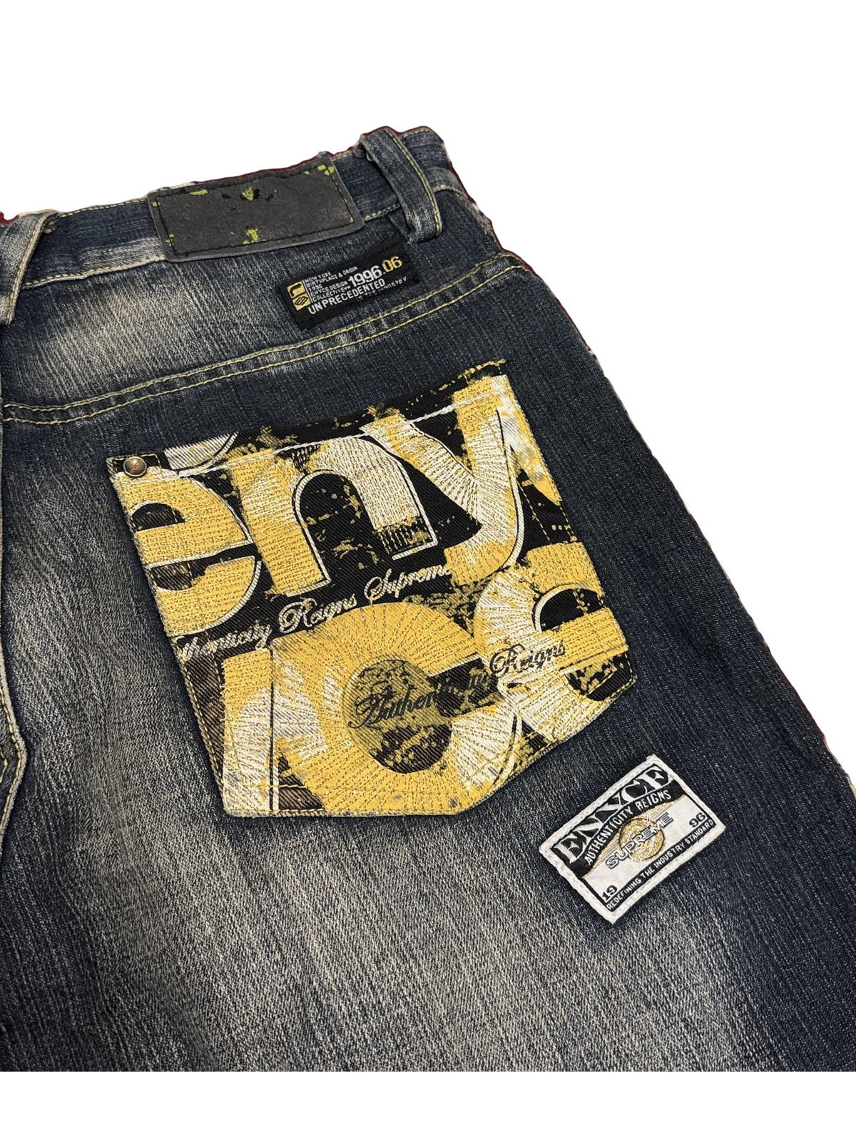 [V1108] Vintage y2k Enyce blaue baggy jeans