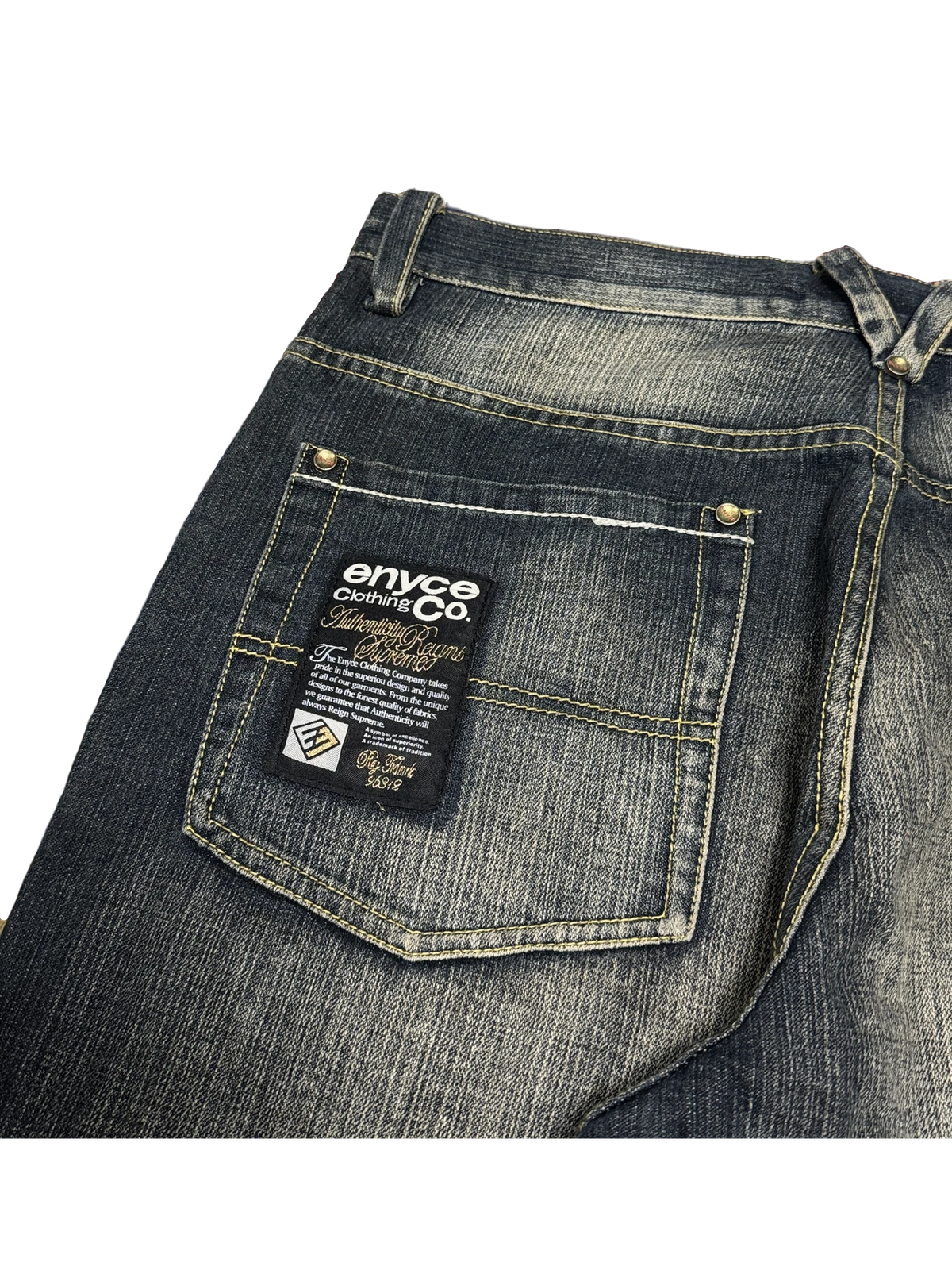 [V1108] Vintage y2k Enyce blaue baggy jeans