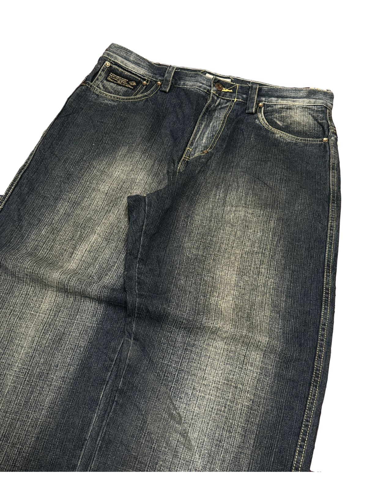 [V1108] Vintage y2k Enyce blaue baggy jeans