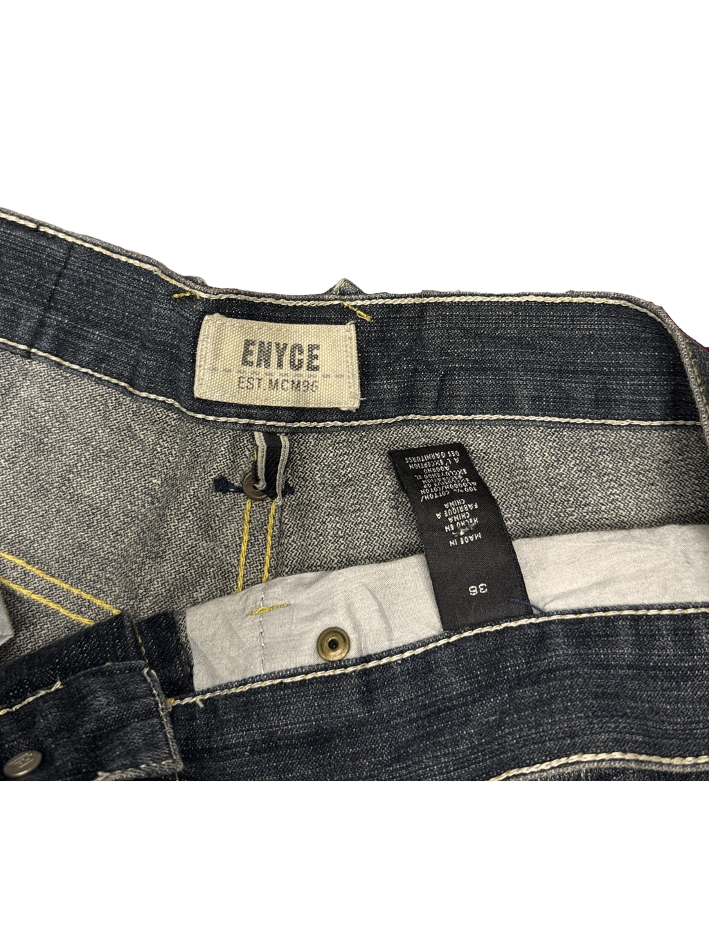 [V1108] Vintage y2k Enyce blaue baggy jeans