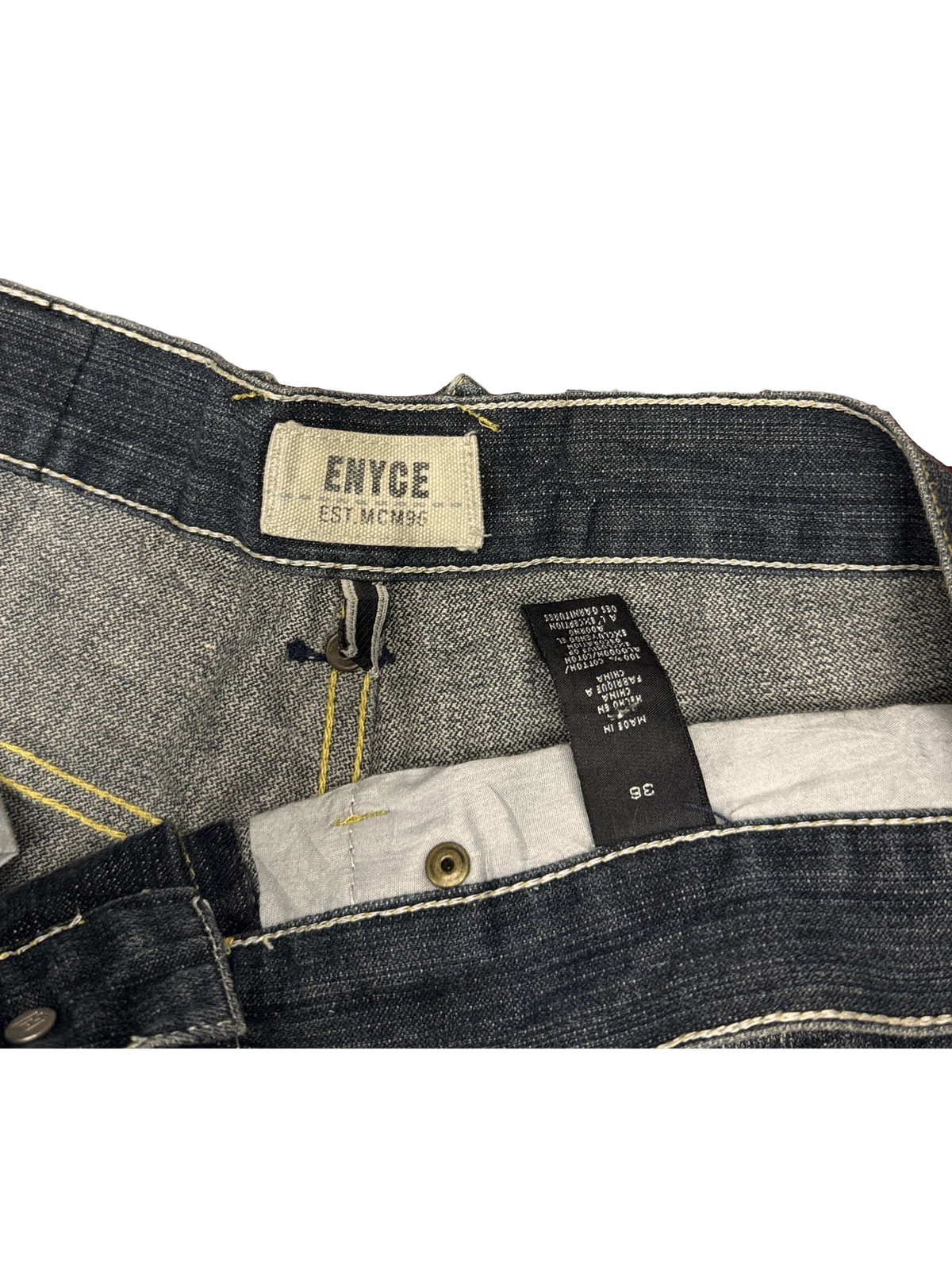 [V1108] Vintage y2k Enyce blaue baggy jeans