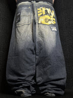 [V1108] Vintage y2k Enyce blaue baggy jeans