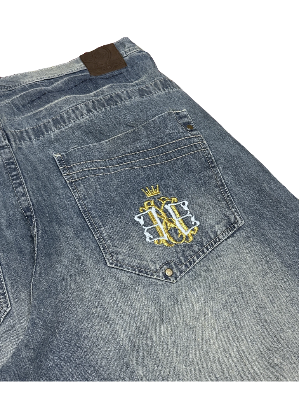 [V1109] Vintage y2k Enyce blaue baggy jeans