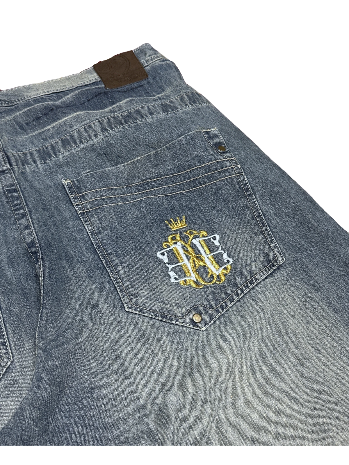 [V1109] Vintage y2k Enyce blaue baggy jeans