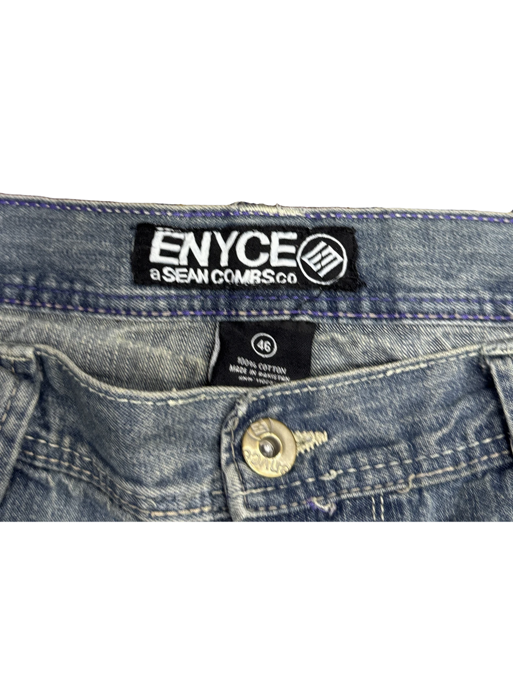[V1109] Vintage y2k Enyce blaue baggy jeans