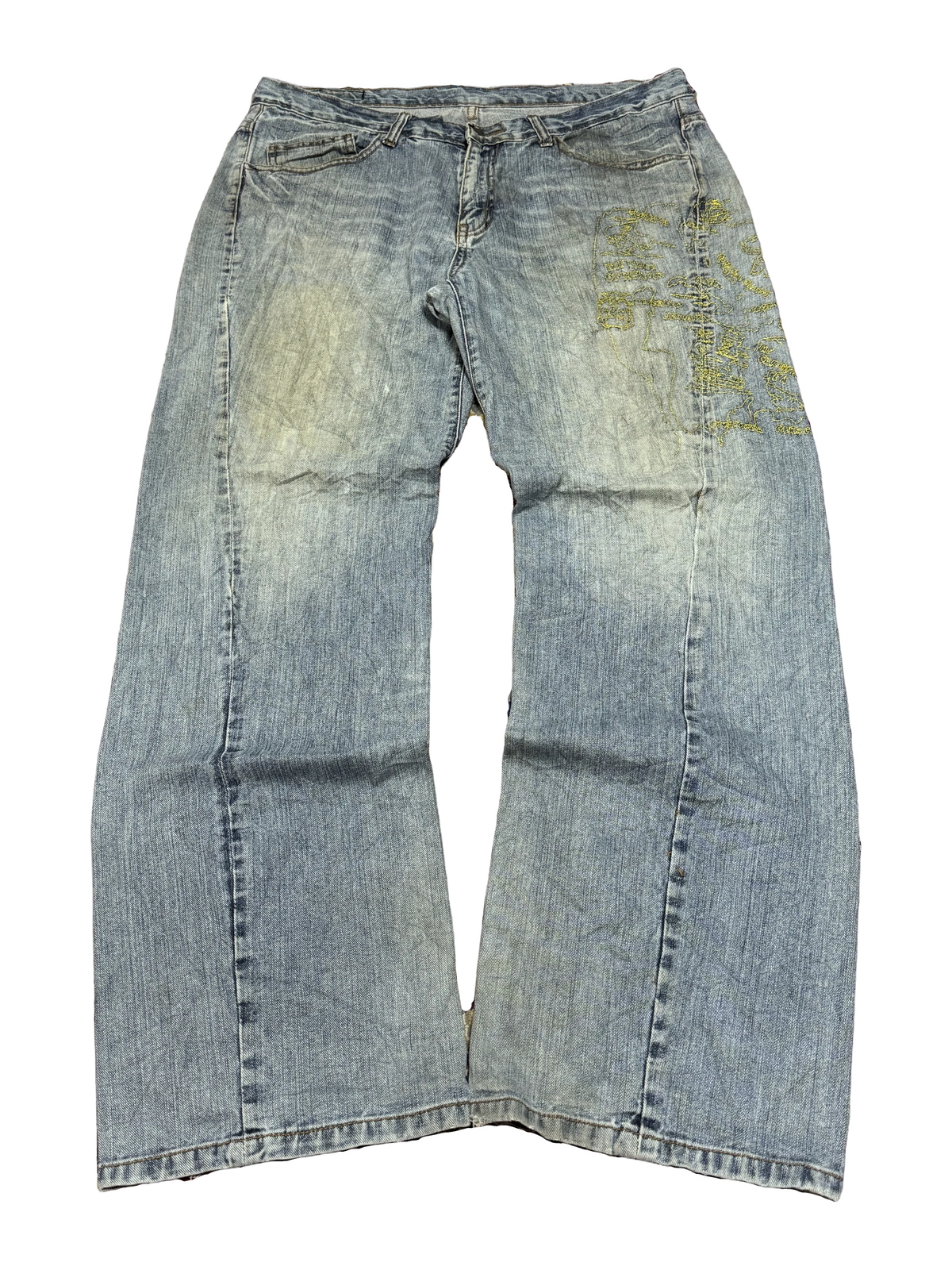 [V1110] Vintage y2k Eveilastiniide blaue baggy jeans