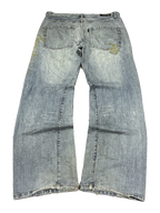[V1110] Vintage y2k Eveilastiniide blaue baggy jeans