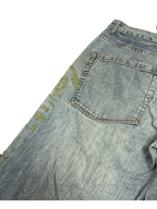 [V1110] Vintage y2k Eveilastiniide blaue baggy jeans