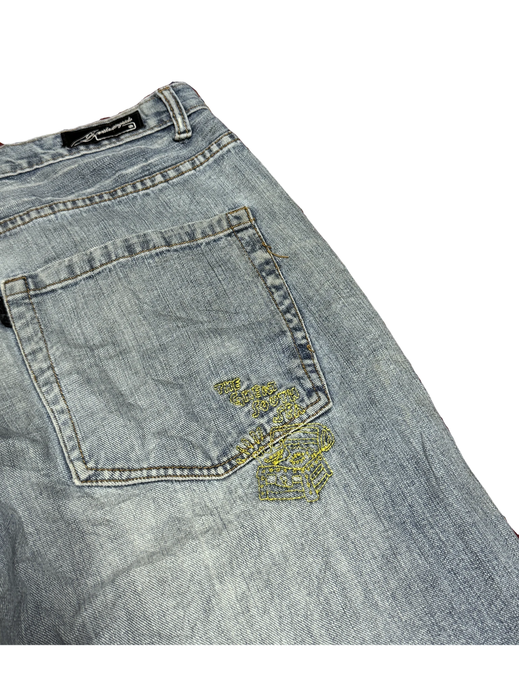 [V1110] Vintage y2k Eveilastiniide blaue baggy jeans