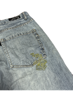 [V1110] Vintage y2k Eveilastiniide blaue baggy jeans