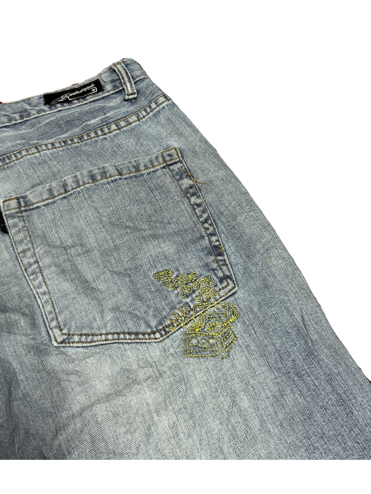 [V1110] Vintage y2k Eveilastiniide blaue baggy jeans