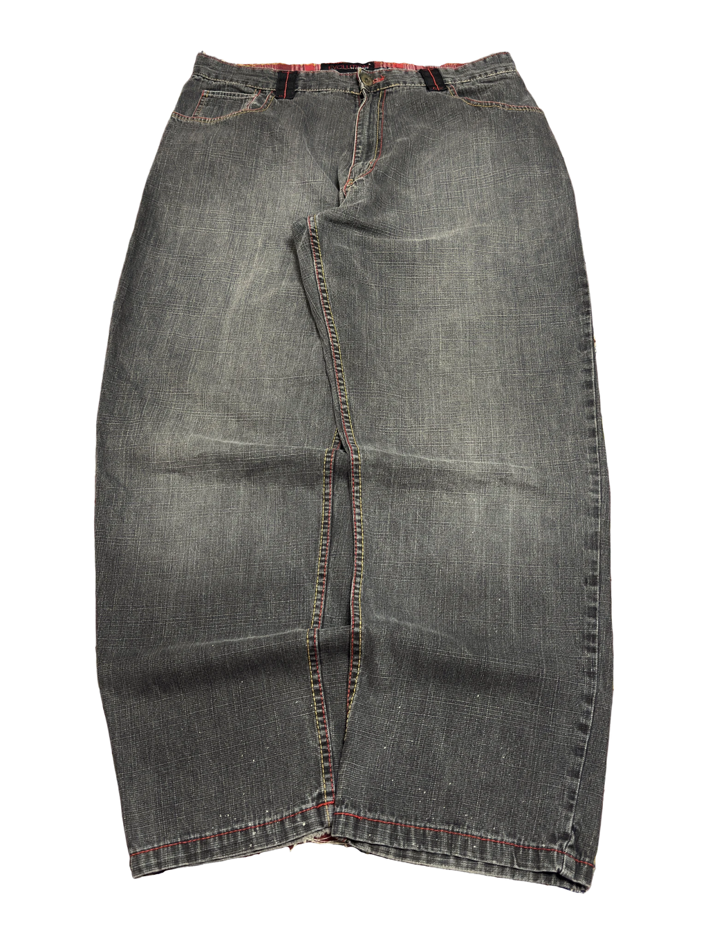 [V1111] Vintage y2k Evolution graue baggy jeans