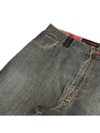 [V1111] Vintage y2k Evolution graue baggy jeans