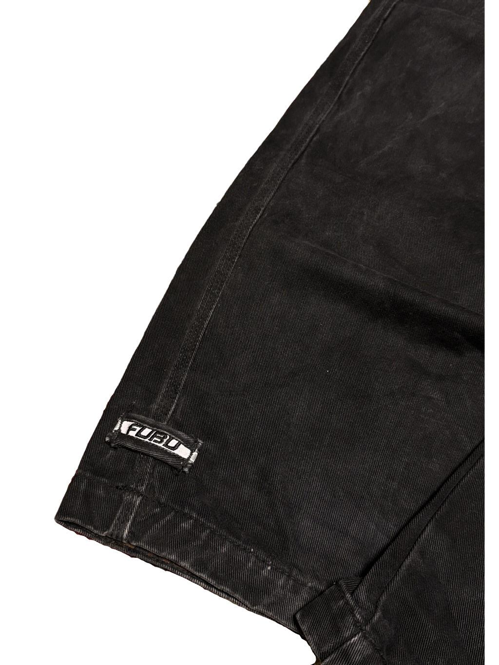 [V1112] Vintage y2k Fubu schwarze baggy jeans