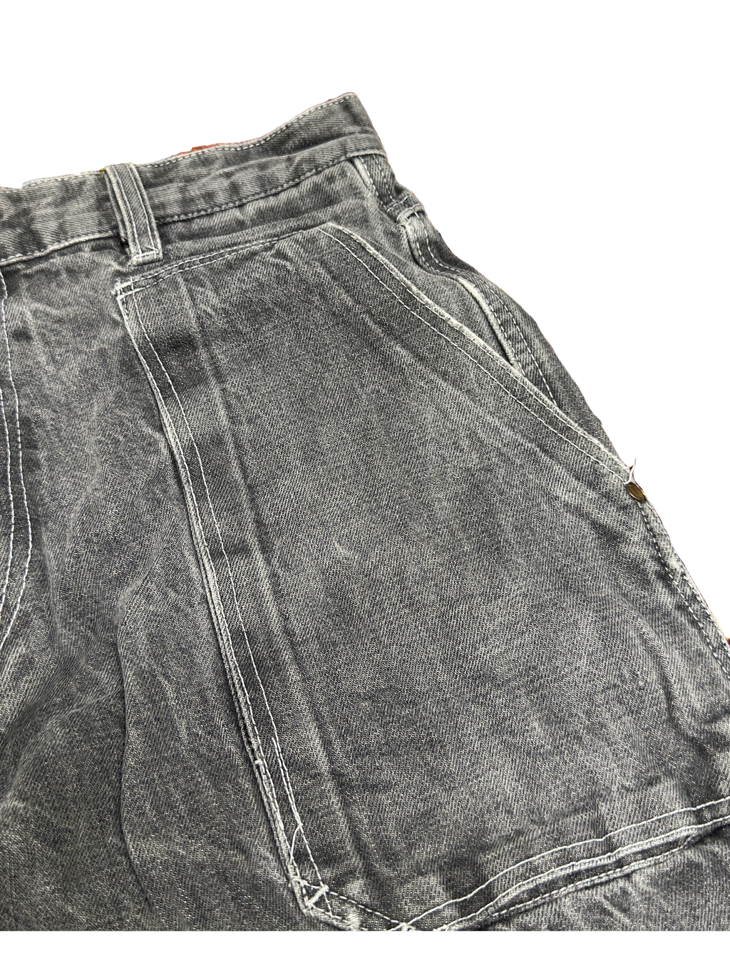 [V1113] Vintage y2k Fubu graue baggy jeans