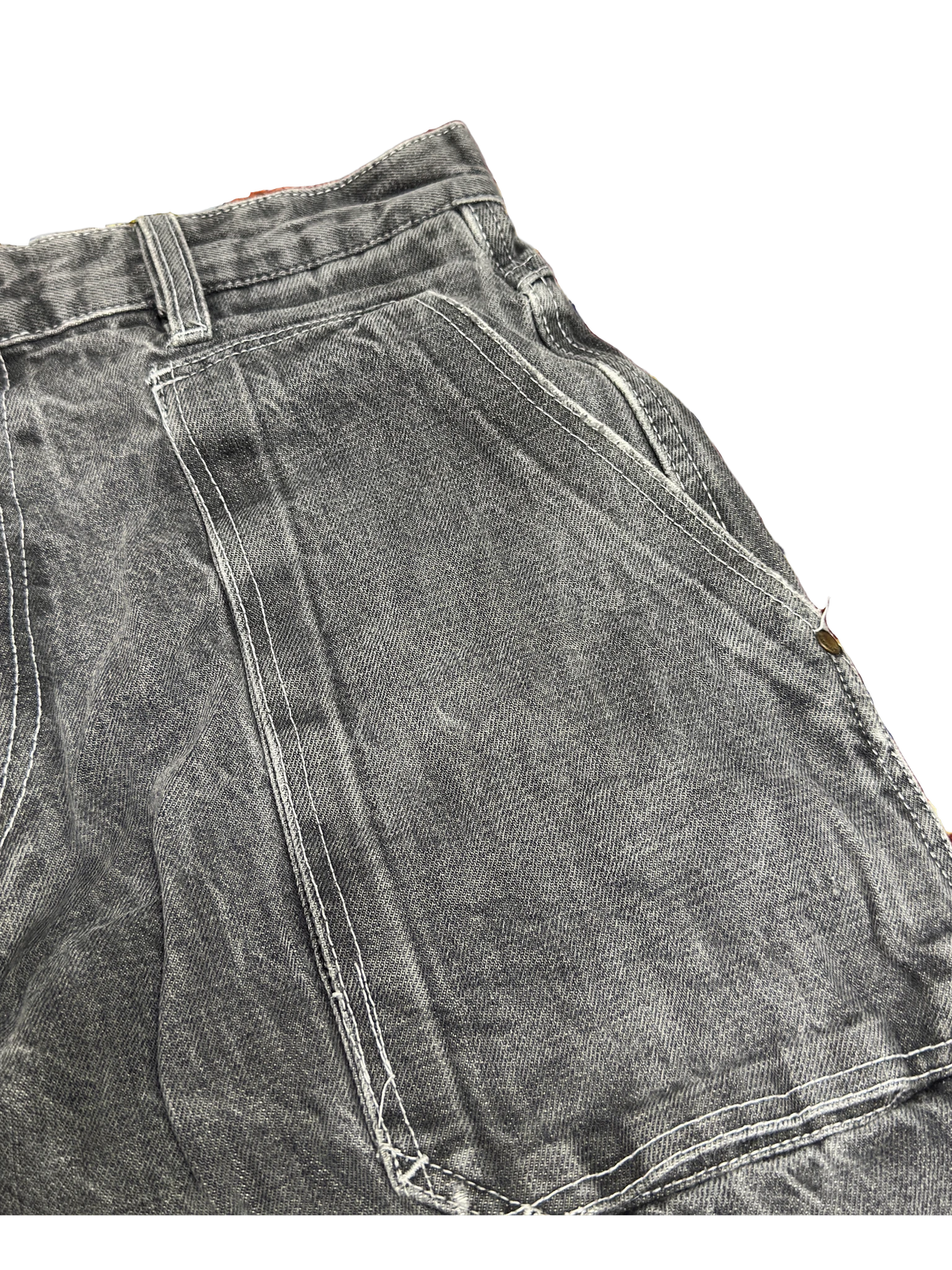[V1113] Vintage y2k Fubu graue baggy jeans
