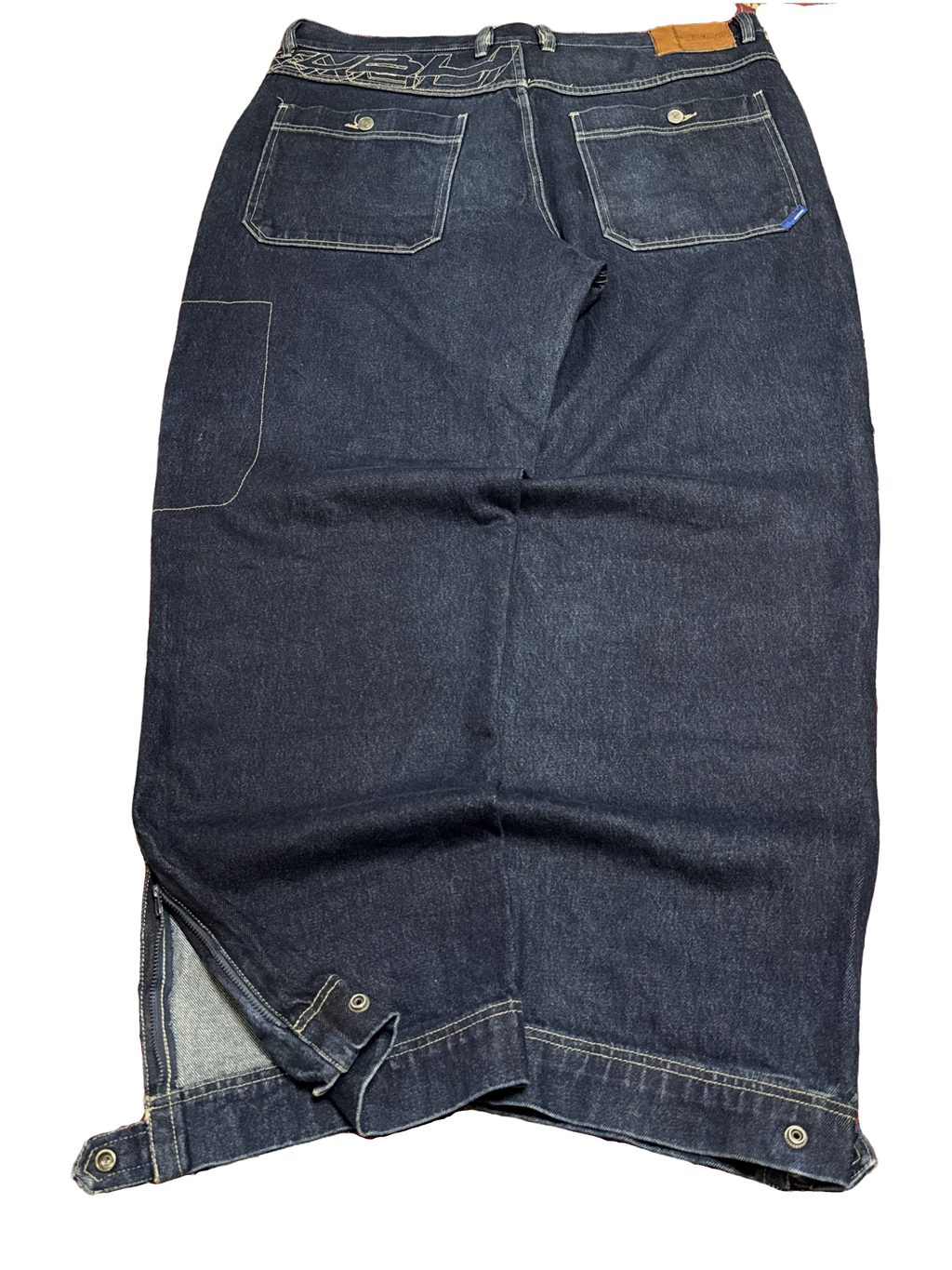 [V1114] Vintage y2k Fubu marineblaue baggy jeans