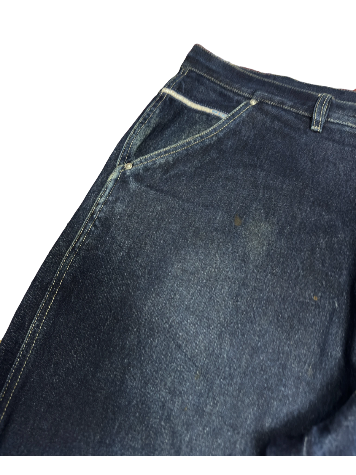 [V1114] Vintage y2k Fubu marineblaue baggy jeans