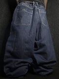[V1114] Vintage y2k Fubu marineblaue baggy jeans