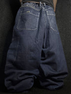 [V1114] Vintage y2k Fubu marineblaue baggy jeans