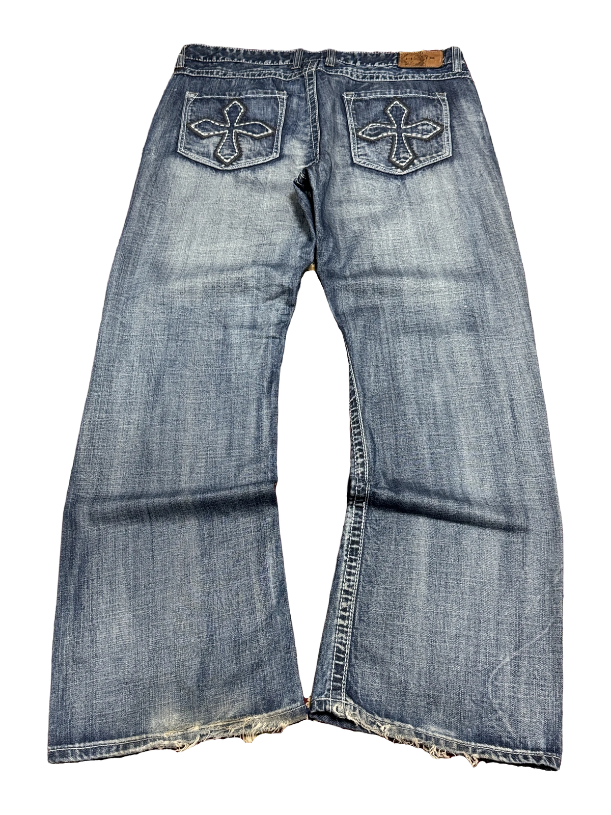 [V1116] Vintage y2k Helix blaue straight jeans