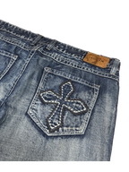 [V1116] Vintage y2k Helix blaue straight jeans