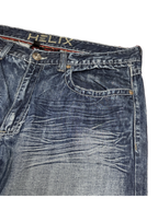 [V1116] Vintage y2k Helix blaue straight jeans