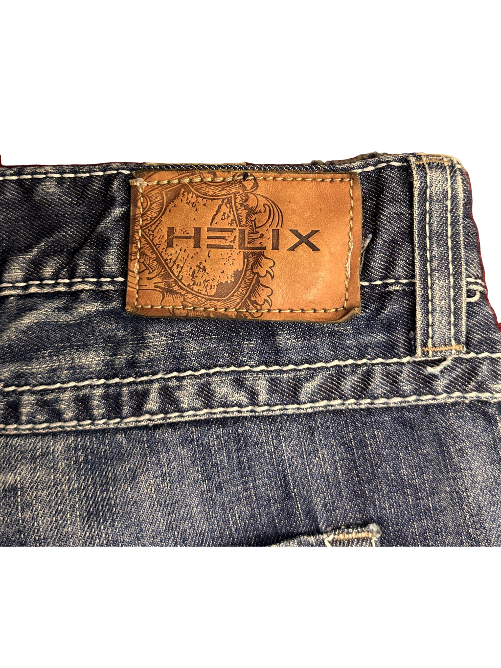 [V1116] Vintage y2k Helix blaue straight jeans