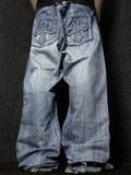 [V1116] Vintage y2k Helix blaue straight jeans