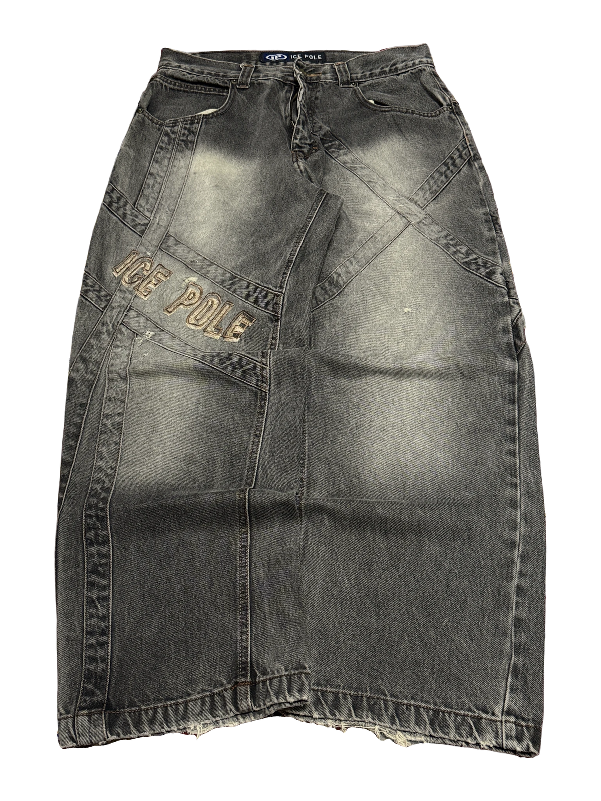 [V1118] Vintage y2k Ice Pole graue baggy jeans