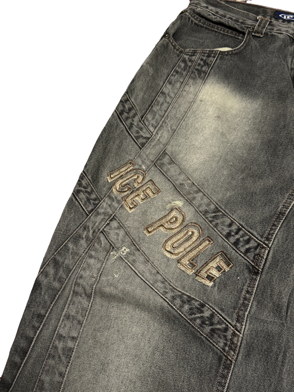[V1118] Vintage y2k Ice Pole graue baggy jeans