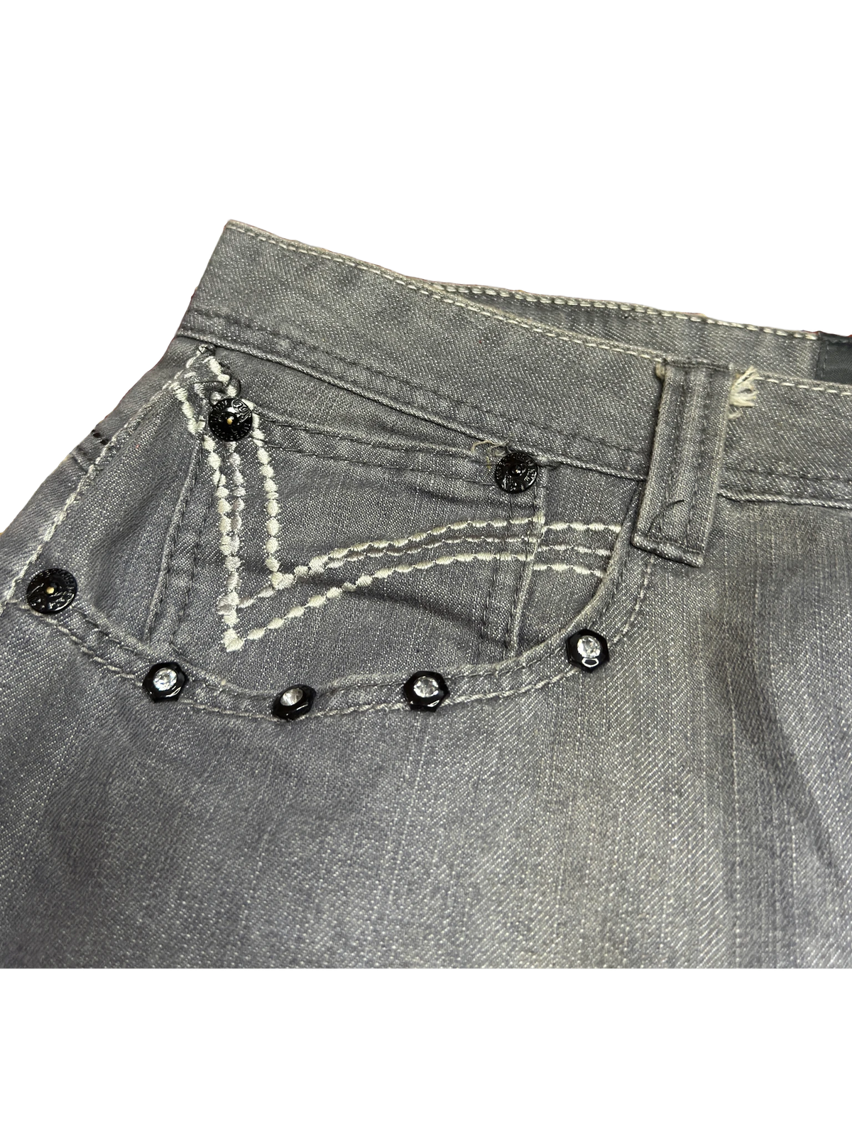 [V1119] Vintage y2k Imperious graue baggy jeans (By Delf Trading)