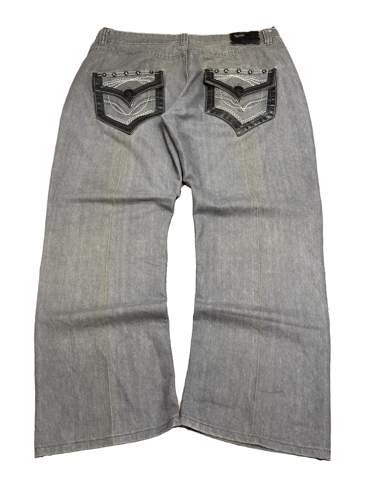 [V1119] Vintage y2k Imperious graue baggy jeans (By Delf Trading)