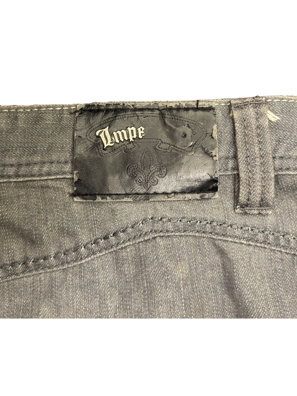 [V1119] Vintage y2k Imperious graue baggy jeans (By Delf Trading)