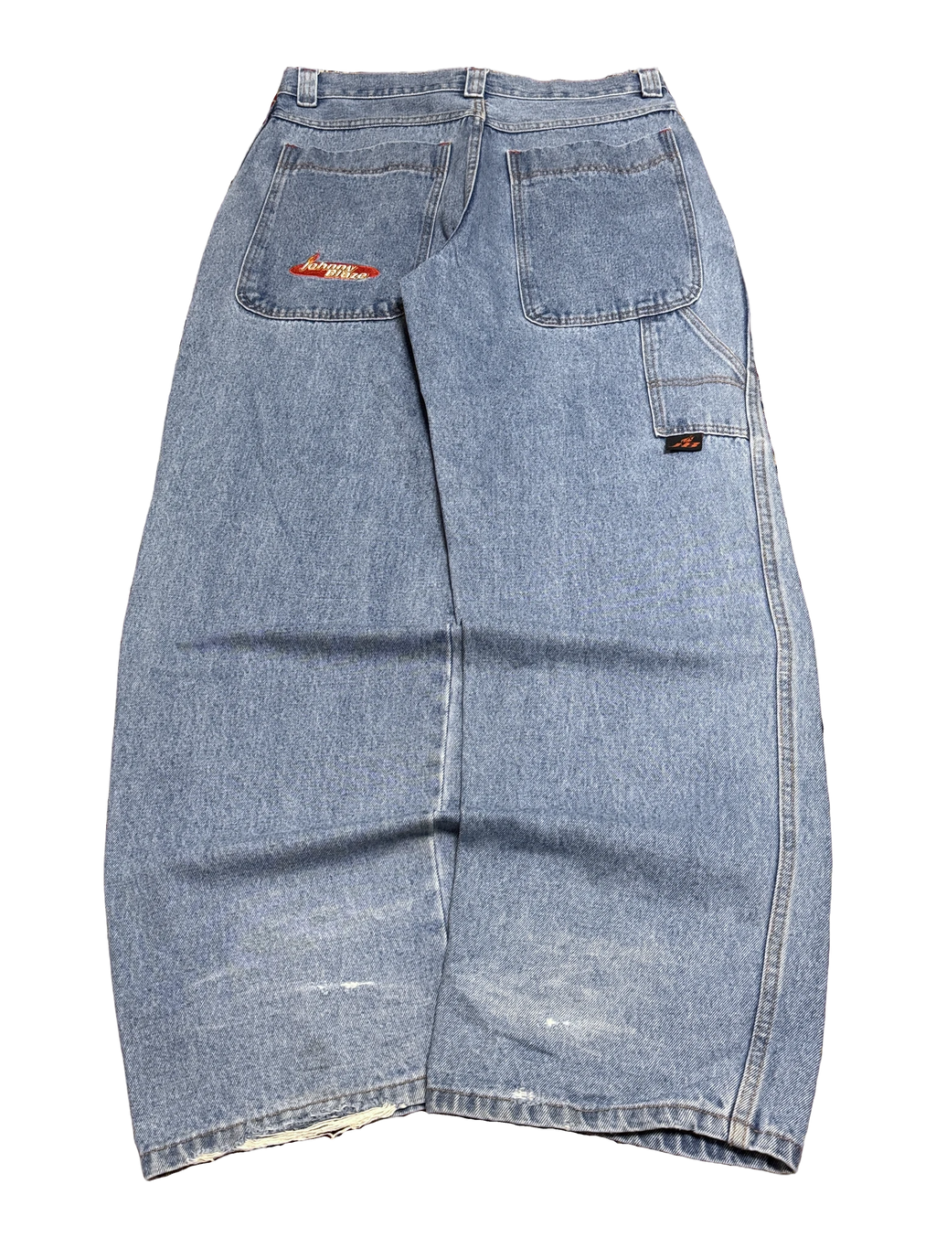 [V1120] Vintage y2k Johnny Blaze blaue baggy jeans