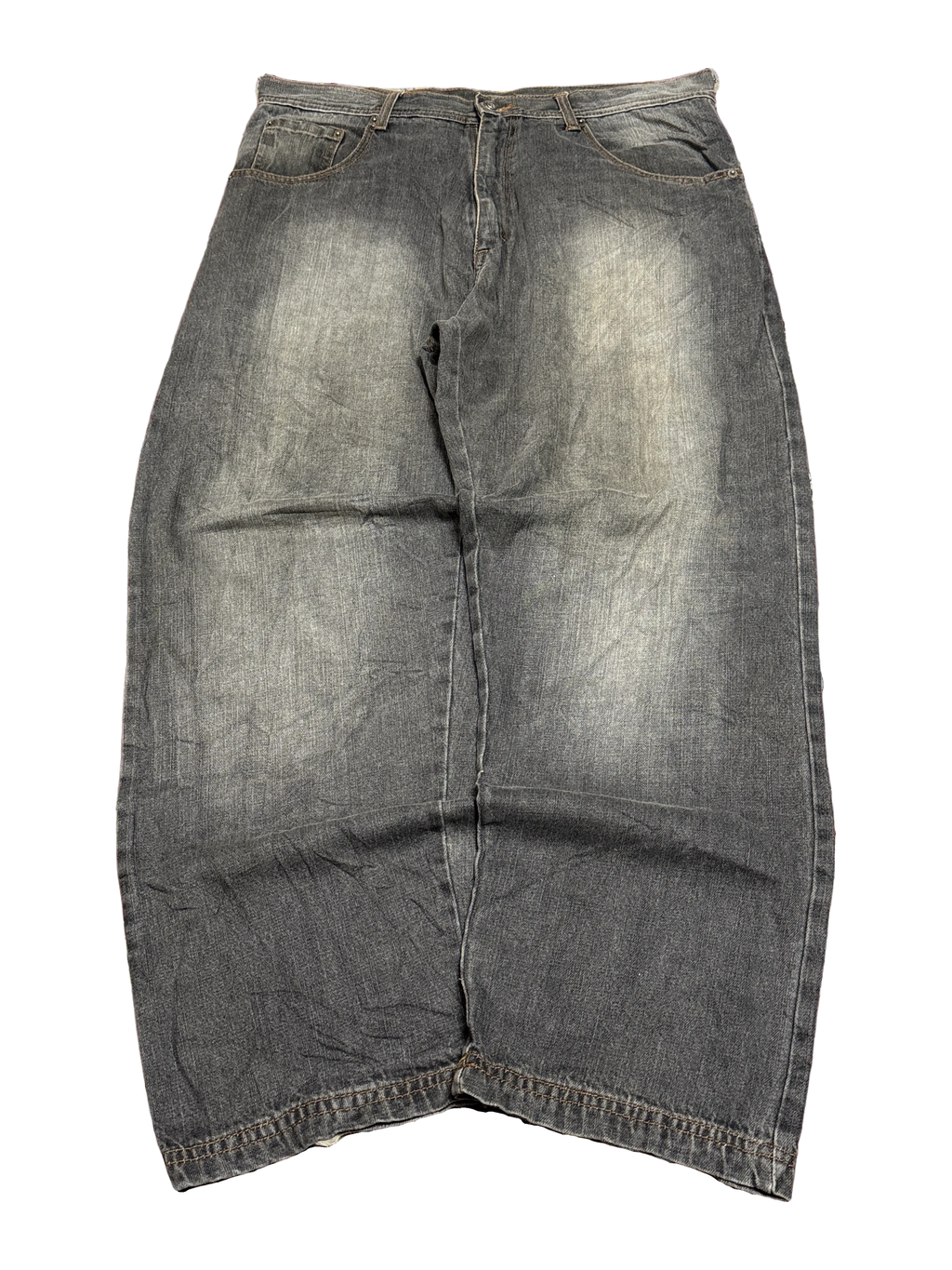 [V1122] Vintage y2k Joker graue baggy jeans