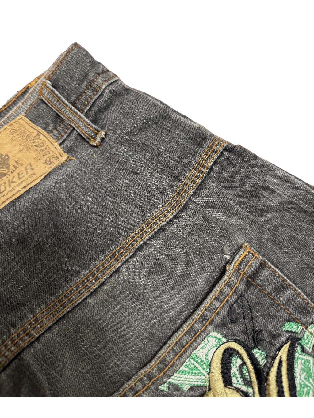 [V1122] Vintage y2k Joker graue baggy jeans